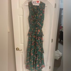 Misa floral midi dress